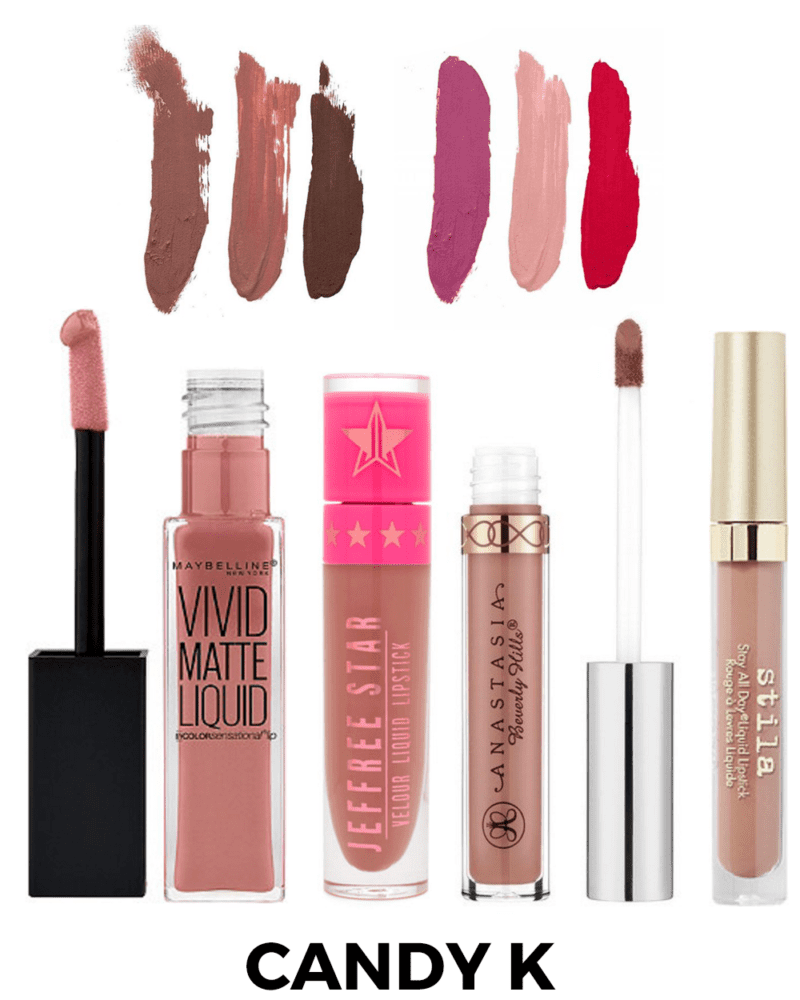 KylieCosmeticsDupesKylieLipKitDupesCandyKDupes Teresa Caruso