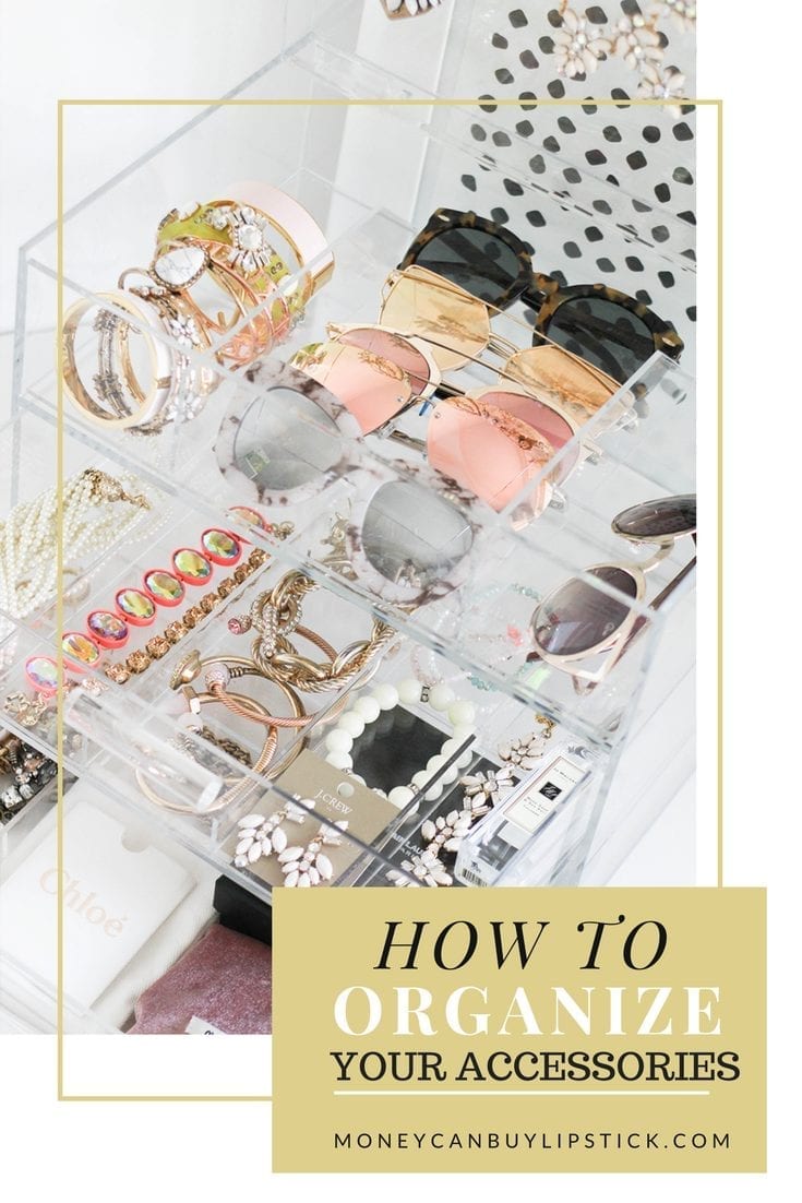 How To Organize Your Accessories, How To Organize Accessories, Jewelry Organization, How To Organize Your Jewelry, Sunglass Organization, Acrylic Organizer