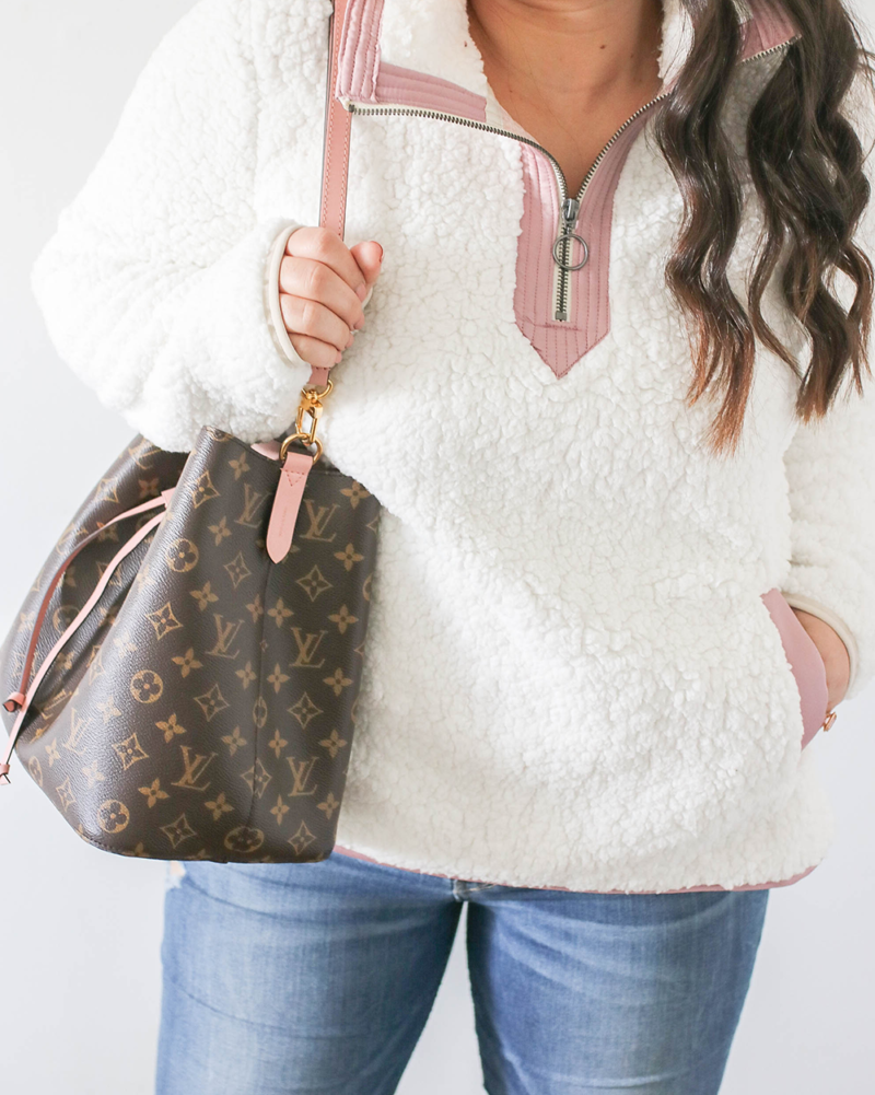 Abercrombie Fall Favorites, Abercrombie Fashion, Abercrombie Sherpa Half Zip Blogger