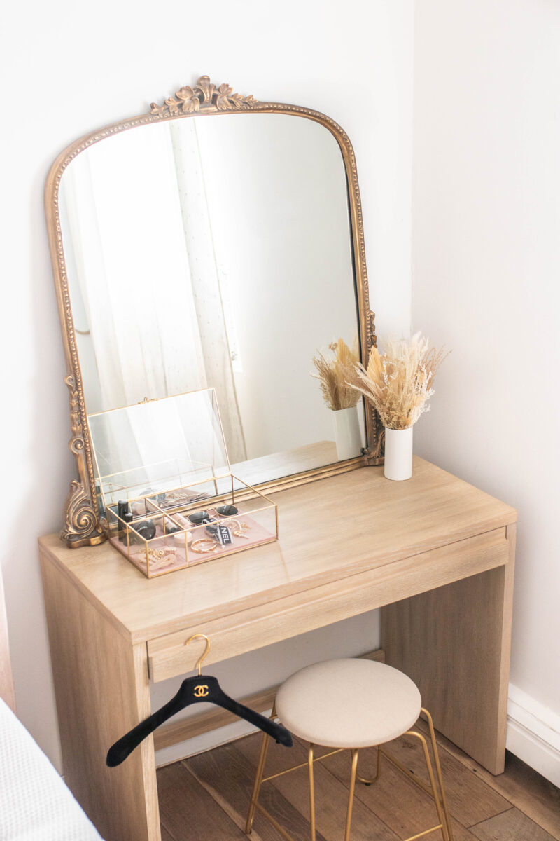 Small Apartment Vanity Set-Up - Teresa Caruso