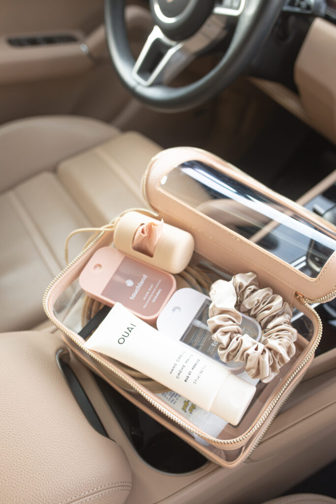 What s in my car travel pouch teresa caruso
