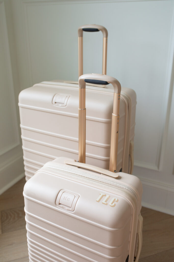 beis luggage review, review of beis luggage, carry-on luggage, luggage decal, beis luggage price