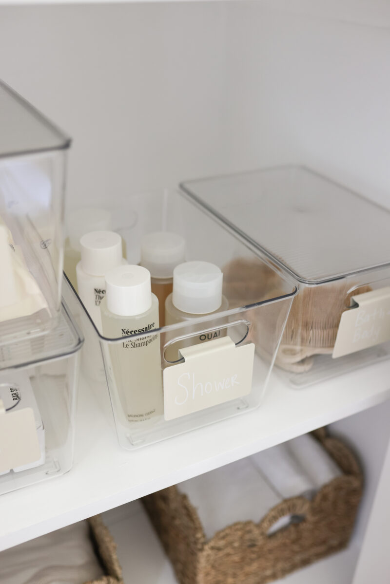 Linen Closet Organization Ideas - Teresa Caruso