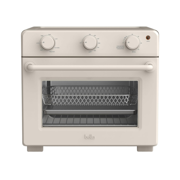 bella Air Fry Toaster Oven in Oatmilk